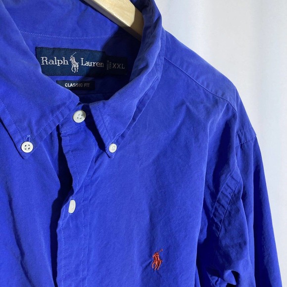 Ralph Lauren Shirts Ralph Lauren Mens Xxlclassic Fit Blue 0 Cotton